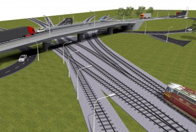 Gotowa konstrukcja ponad 100-metrowego wiaduktu do portu w Gdańsku