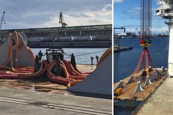 Określono wstępnie przyczynę poważnego wypadku wielkiego żurawia okrętowego w Rostocku...