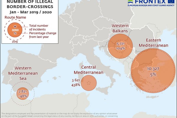 Frontex: nielegalna migracja do UE spadła do najniższego poziomu od 2009 r.
