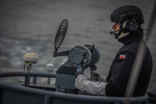 Zatoka Gdańska w ogniu