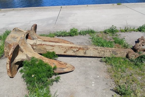 Kotwice wydobyte przez Urząd Morski w Szczecinie trafią do Stepnicy