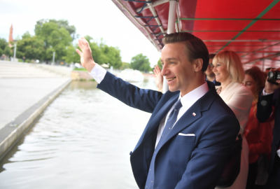 Fot.: Bosak2020 / Twitter Bosak: musimy postawić na gospodarkę wodną