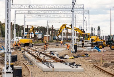 Fot.: PKP PLK SA urządzenie sterowania ruchem na stacjach Szczecin Port Centralny oraz Świnoujście