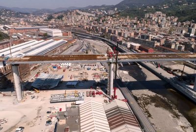 Nowy most w Genui - więcej wspólnego ze statkiem, niż tylko poetyckie po...
