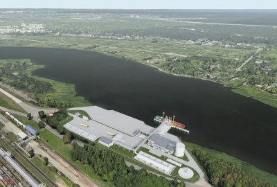 Budowa terminalu LNG małej skali w Gdańsku wchodzi w kolejny etap
