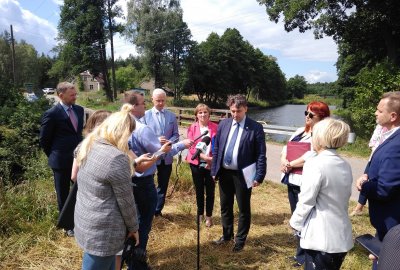 Zanieczyszczenie rzek Niechwaszcz i Wda. RZGW w Gdańsku uspokaja