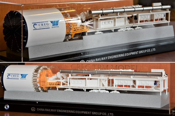 Świnoujście: Chińczycy przygotowują do transportu maszynę do wiercenia tunelu