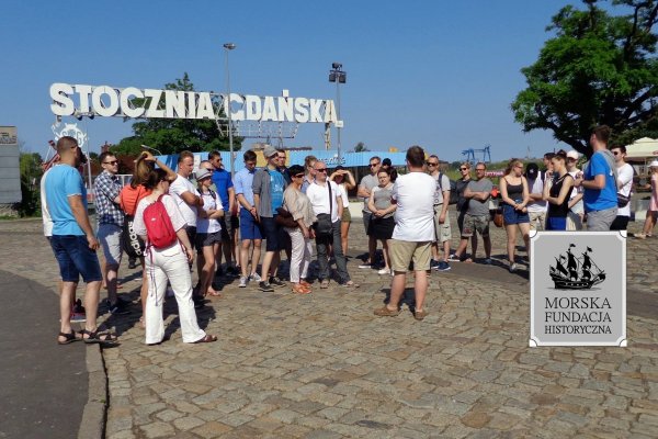 Strajkowe wspomnienia Sierpniowe. Spacer po stoczni