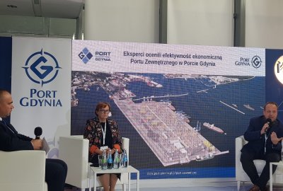 Fot.: Port Gdynia SA Eksperci ocenili Port Zewnętrzny w Porcie Gdynia