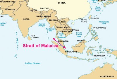 Tajlandia chce zbudować korytarz transportowy omijający Cieśninę Malakka...