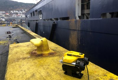 DNV GL i pierwsza na świecie zdalna inspekcja kadłuba na wodzie
