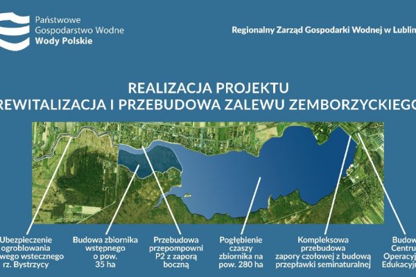Ruszyły prace związane z modernizacją Zalewu Zemborzyckiego w Lublinie