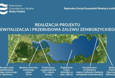 Ruszyły prace związane z modernizacją Zalewu Zemborzyckiego w Lublinie...
