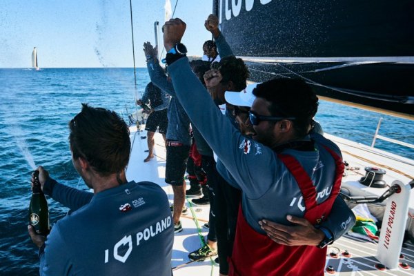 I love Poland na mecie regat Rolex Middle Sea Race 