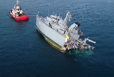 Aresztowano polskiego kapitana statku, który zderzył się z okrętem