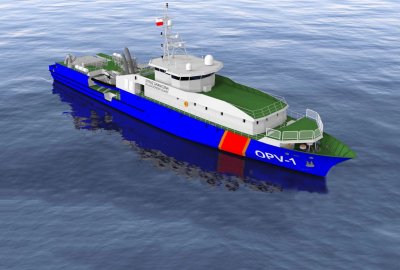 Podpisano umowę ze stocznią francuską na budowę patrolowca dla MOSG