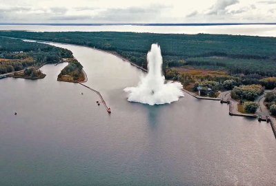 Dowódca operacji neutralizacji bomby lotniczej Tallboy: akcja zakończyła...