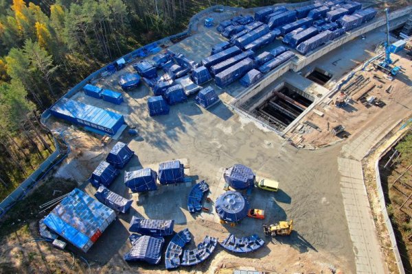 Tunel w Świnoujściu - na wyspie powstaje niemal 800 potężnych pierścieni.