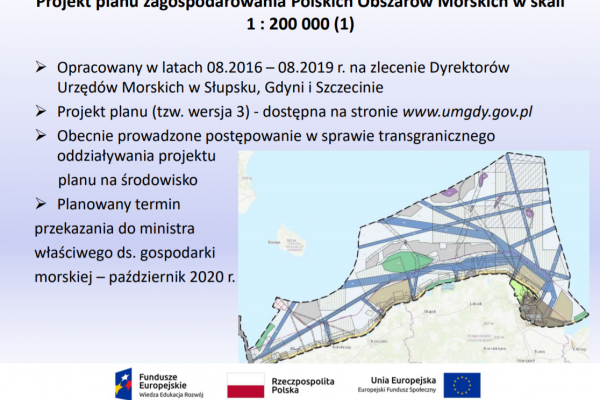Konsultacje ws. planu zagospodarowania przestrzennego Zatoki Gdańskiej
