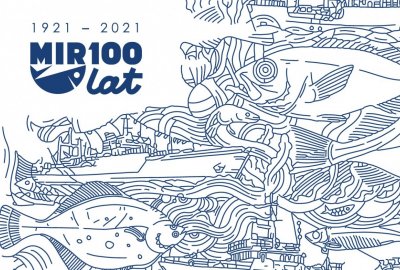 Grafika na 100-lecie MIR, źródło: Morski Instytut Rybacki Wiek polskich badań morza