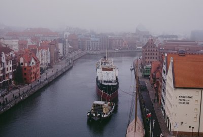Fot.: Dominik Werner / north.film Sołdek jak nowy po remoncie w Gdańskiej Stoczni Remontowej
