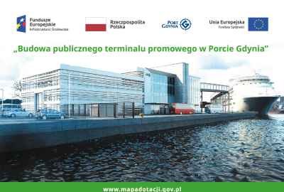 Wizualizacja Terminalu Promowego w Porcie Gdynia Ogłoszenie o postępowaniu na wybór przewoźników promowych