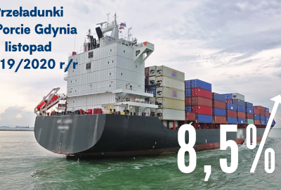 Przeładunki w gdyńskim porcie rosną, mimo pandemii