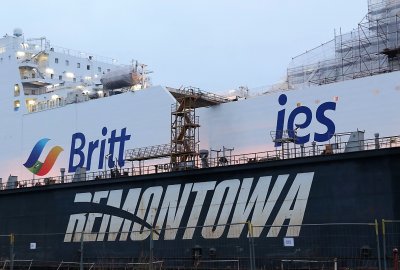 Statek po wizycie w Remontowej ponownie we flocie Brittany Ferries Cotentin ponownie we flocie Brittany Ferries