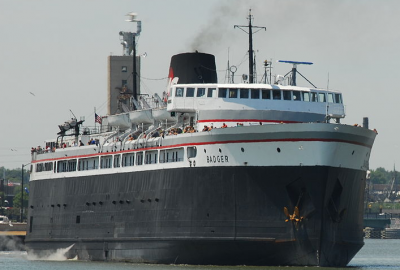 SS Badger (Fot.: Wikimedia Commons) Interlake kupuje ostatnie na świecie promy opalane węglem