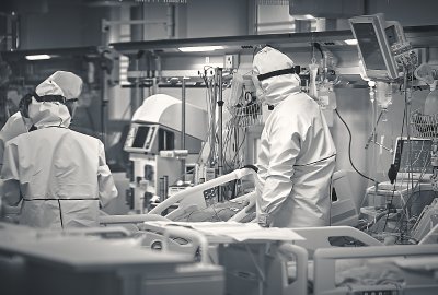 Fot.: st. chor. sztab. mar. Piotr Leoniak / 3.FO Marynarskie wsparcie na froncie walki z pandemią