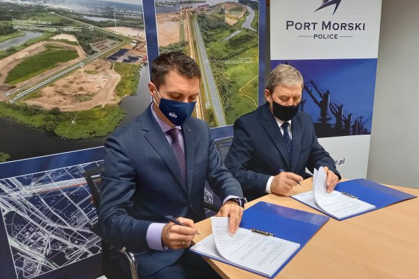 Coraz bliżej budowy stacji kolejowej Port Police