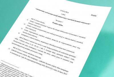 Drobne poprawki sejmowej komisji do projektu ustawy offshore wind