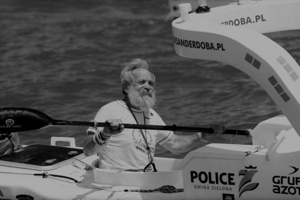 Podróżnik i kajakarz Aleksander Doba nie żyje