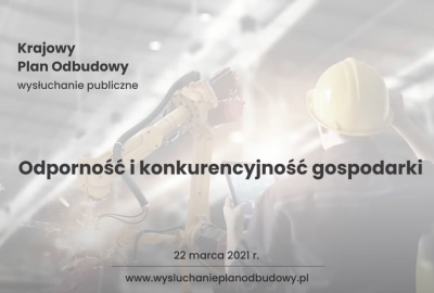 FORUM OKRĘTOWE: Krajowy Plan Odbudowy FORUM OKRĘTOWE: konsultacje społeczne Krajowego Planu Odbudowy