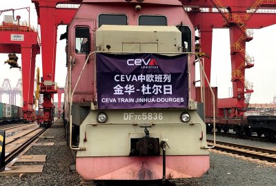 Fot.: mat. pras. CEVA Logistics uruchamia ekspresowe połączenie kolejowe Chiny-Europa