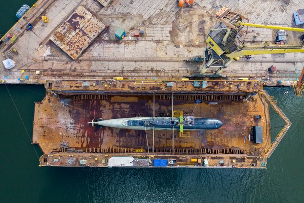 W Remontowej ostatnie dokowania okrętów podwodnych typu Kobben