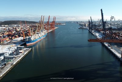 Fot.: Tadeusz Urbaniak / Port Gdynia SA Fundusze norweskie płyną do Portu Gdynia!