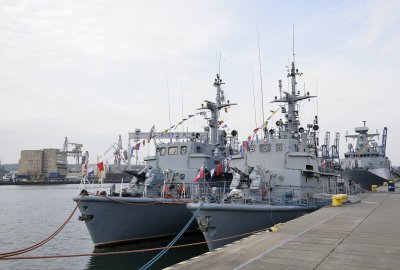 Fot.: 8. FOW 91. rocznica utworzenia 13. Dywizjonu Trałowców