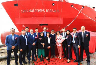 Containerships Borealis kończy dziewiczy rejs