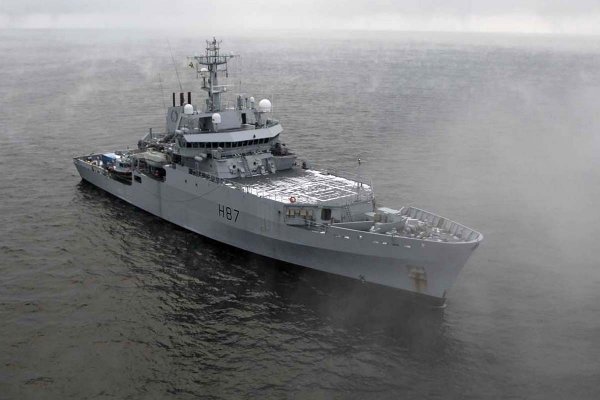 Nowe skany wraku Gustloffa wykonane przez brytyjski okręt hydrograficzny