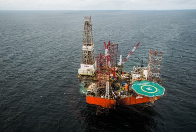 Nocna ewakuacja z platformy Lotos Petrobaltic