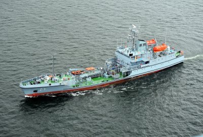 ORP Bałtyk (Fot.: Foto: st. chor. szt. mar. Piotr Leoniak, Archiwum 3. FO) Trzy dekady w służbie