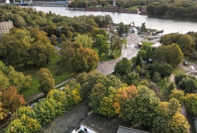 Plac Nowy Port (Fot.: mat. pras.) Podpisano umowę na projekt zagospodarowania placu nadwodnego w Nowym Porcie
