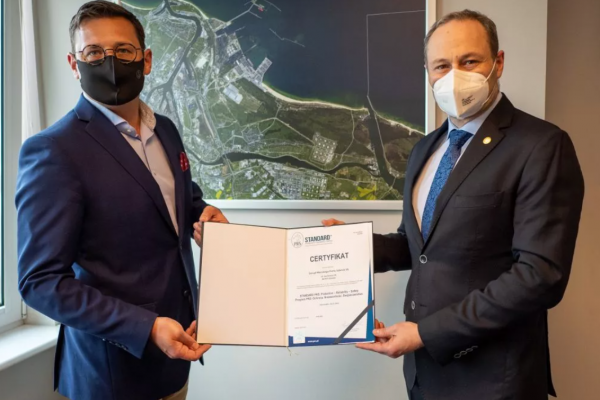 Port Gdańsk z certyfikatem PRS. Jako pierwszy port w Polsce