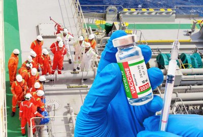 Covid-19: ICS domaga się szybszych szczepień marynarzy