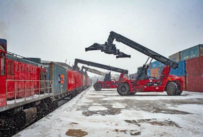 Dedykowany pociąg Maerska z Chin do Polski dla dostaw kluczowego sprzętu...