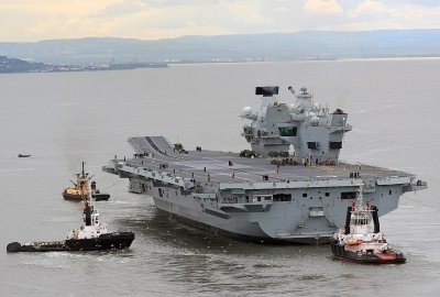 HMS Queen Elizabeth (Fot.: Wikimedia Commons) Grupa uderzeniowa lotniskowca HMS Queen Elizabeth zostanie wysłana na Pacyfik
