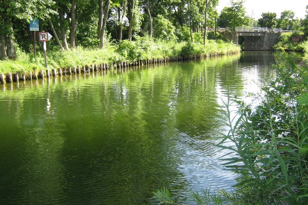 Remont kanału Piękna Góra na Szlaku Wielkich Jezior Mazurskich