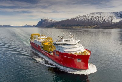 Próby morskie kablowca Nexans Aurora [VIDEO]