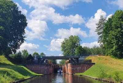 Fot.: Wody Polskie w Białymstoku Na Kanale Augustowskim wyremontowano dwie śluzy